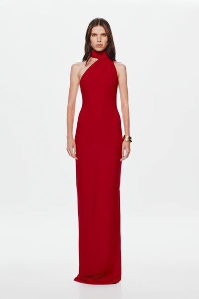 The Nicolette Jersey Dress CHERRY