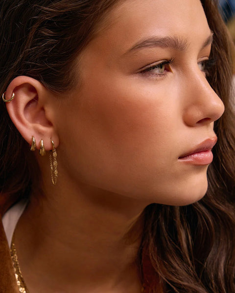 JR Jax Gold Earrings MAXI