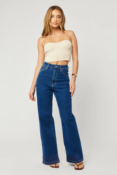 94 High & Wide Ruth MID BLUE