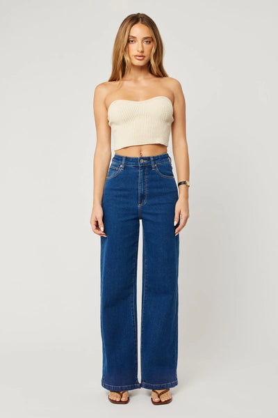 94 High & Wide Ruth MID BLUE