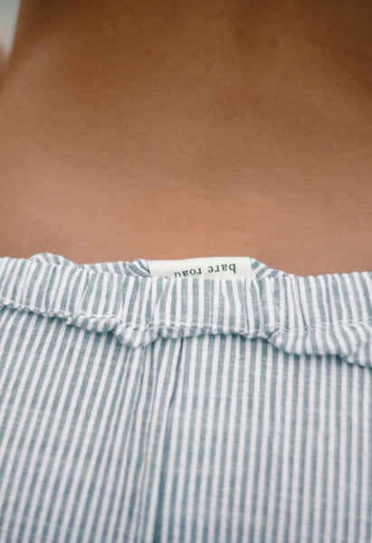 Ava Short SPIRULINA STRIPE