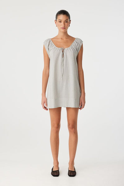 Chloe Mini Dress BLACK CHECK