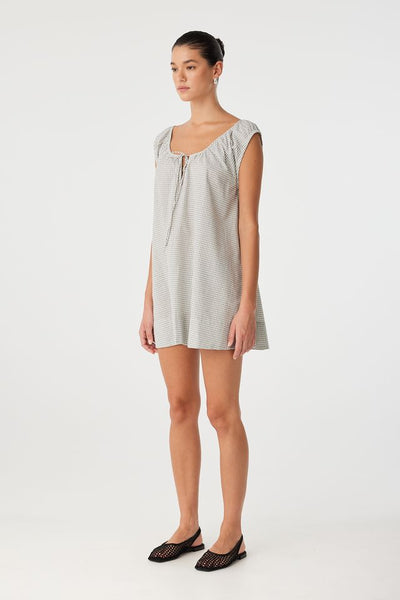 Chloe Mini Dress BLACK CHECK