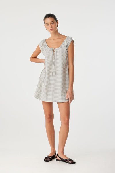 Chloe Mini Dress BLACK CHECK