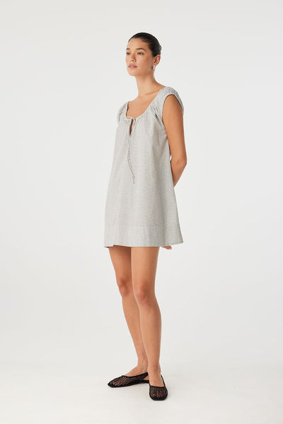 Chloe Mini Dress BLACK CHECK