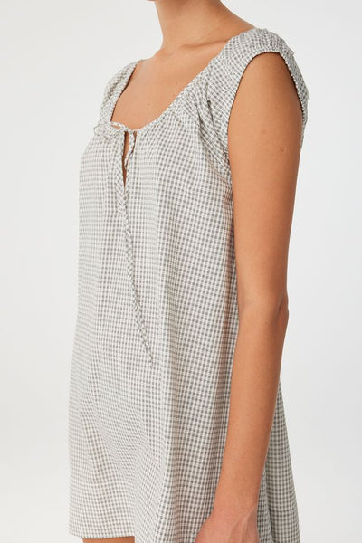 Chloe Mini Dress BLACK CHECK