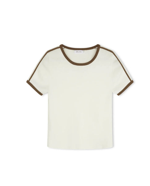 Mischa Tee CREAM/CACAO