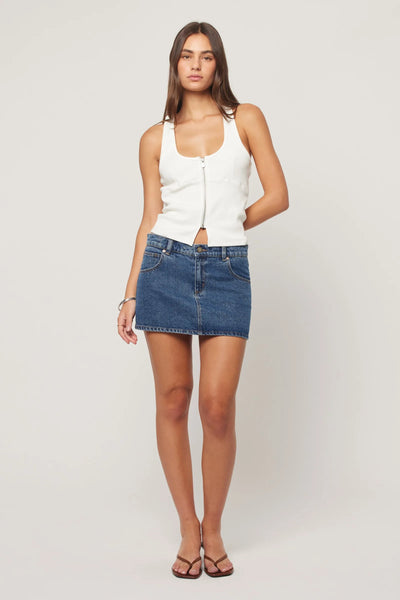 99 Skirt BELLA - MID BLUE
