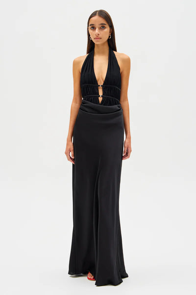 Celine Maxi Dress BLACK