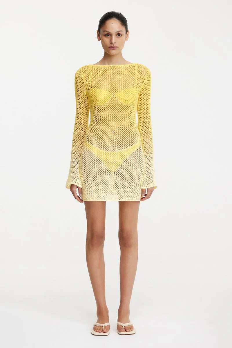 Cream Honey mini dress