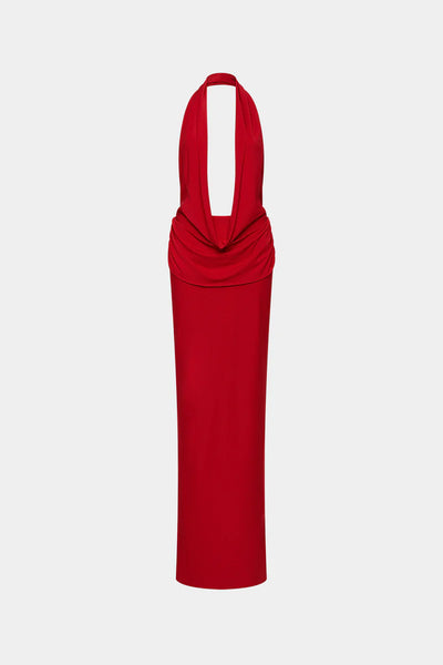 The Vanessa Jersey Dress CHERRY