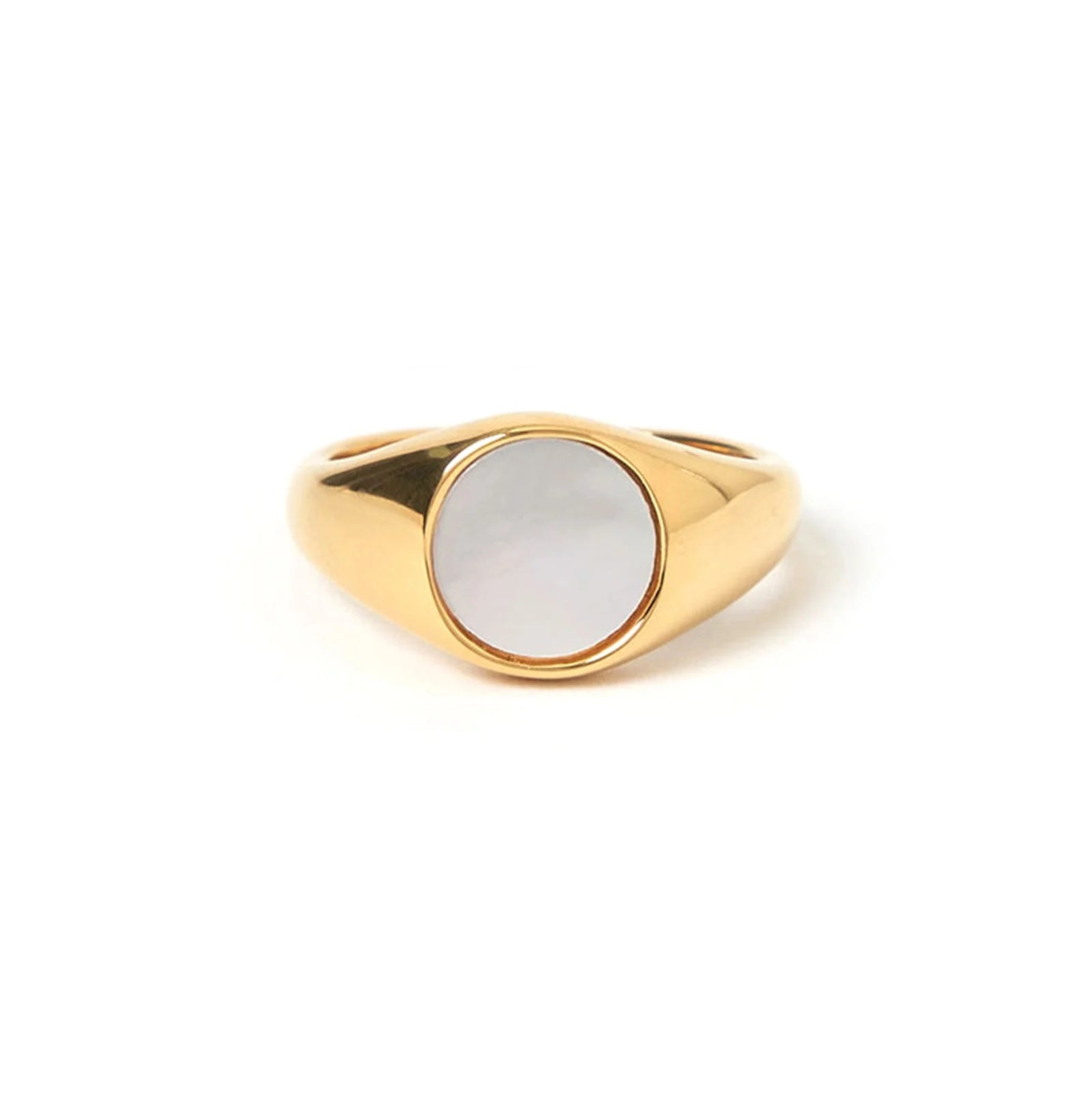 Amira GOLD and PEARL Ring 14K GOLD PLATED