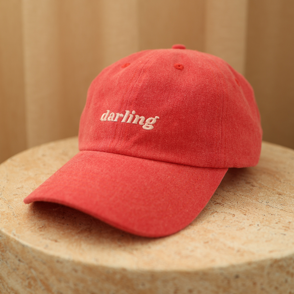 ADULT 'Darling' Cap RED