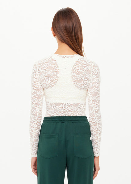 Rosa Lyon Long Sleeve Top CREAM