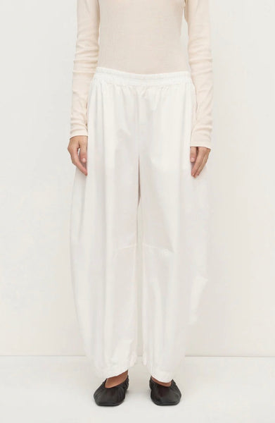 Lola Barrel Pant WHITE