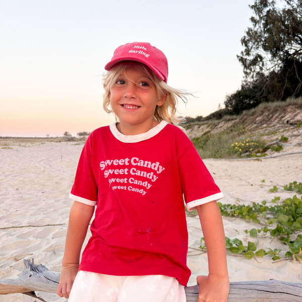 KIDS 'Little Darling' Cap RED