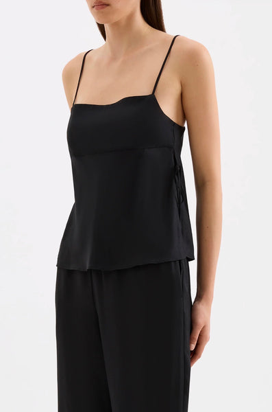 Jaslynn Tencel Top BLACK