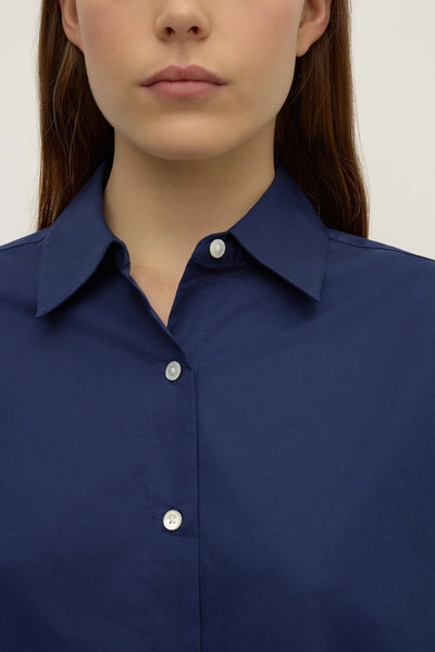 Micha Poplin L/S Shirt IMPERIAL BLUE