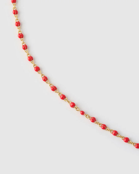 Peggy Necklace CHERRY