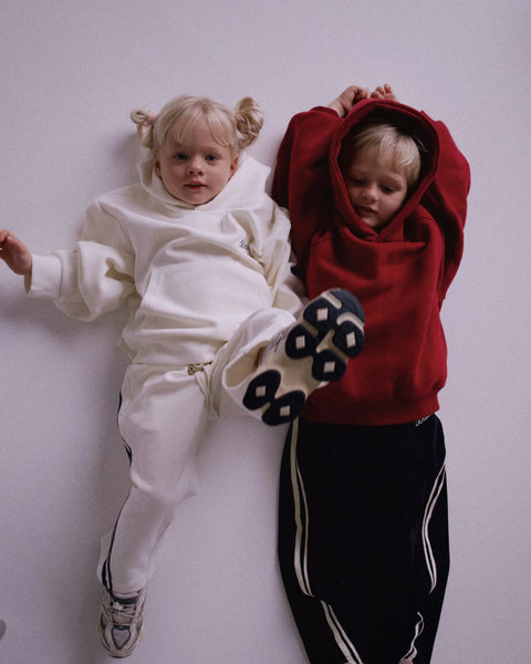 Kids Tonal Hoodie CHERRY