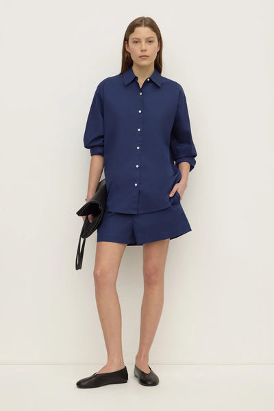 Micha Poplin L/S Shirt IMPERIAL BLUE