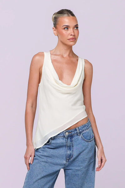 Reina Reversible Top NEUTRAL