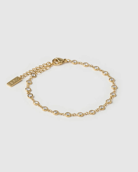 Alessia Bracelet STONE 14K GOLD PLATED