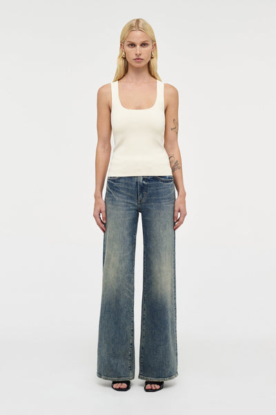 Suki Knit Tank CREAM