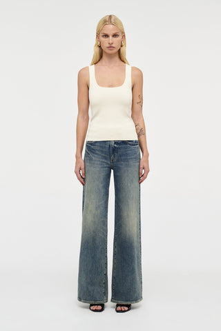 Suki Knit Tank CREAM