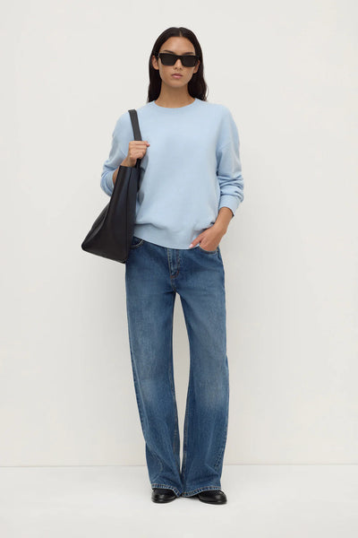 Carter Brushed Wool Sweater BREEZE