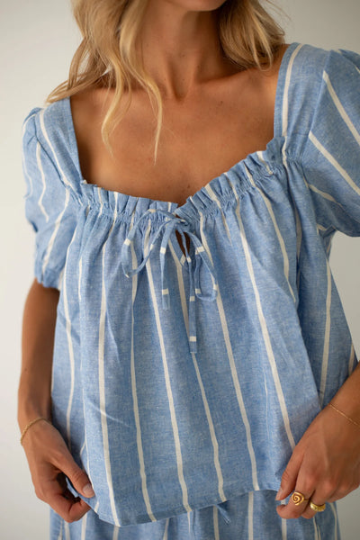 Ava Blouse SAILOR STRIPE