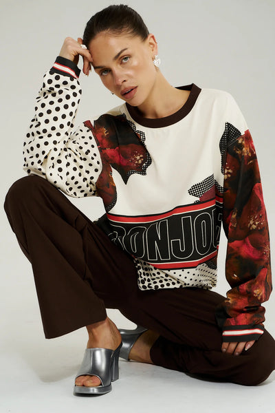 LS Racer Tee CHOCOLAT CHOUX