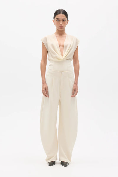 Navy Pant IVORY