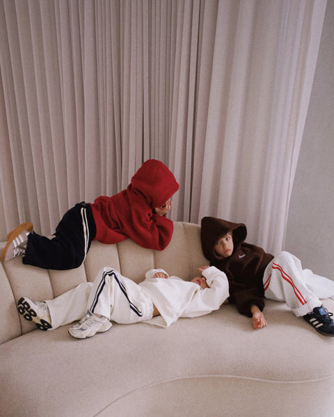 Kids Tonal Hoodie CHERRY