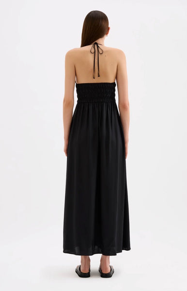 Mira Tencel Maxi Dress BLACK