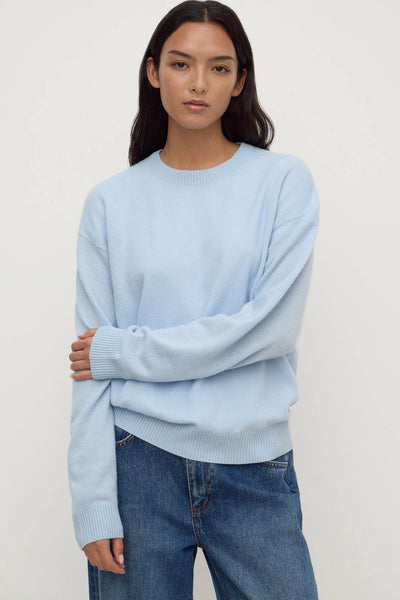 Carter Brushed Wool Sweater BREEZE
