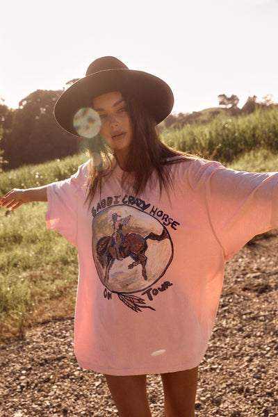 The Crazy Horse Tee PINK