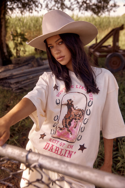 The Darlin Tee MARSHMELLOW