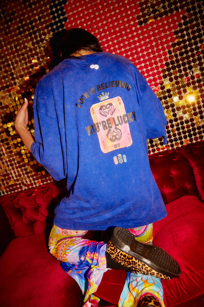 The Shakin Dice Tee BLUE