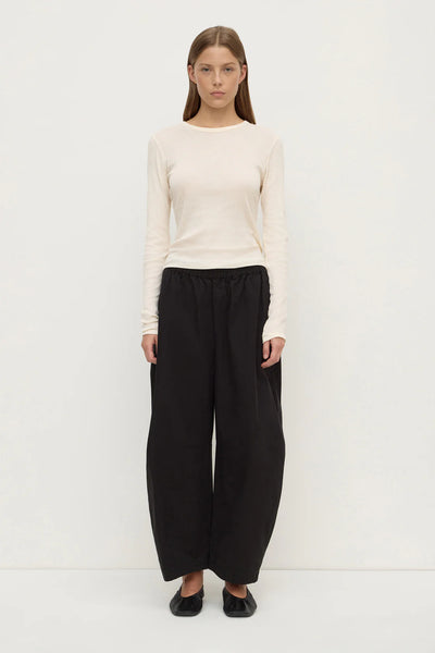 Lola Barrel Pant BLACK