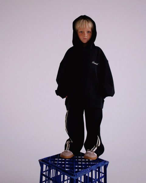 Kids Barrel Pants BLACK/ BUTTER