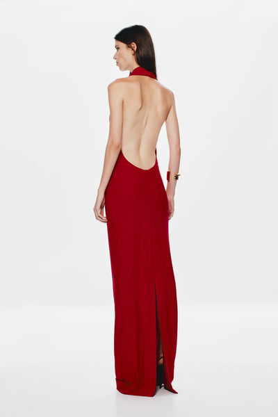 The Vanessa Jersey Dress CHERRY