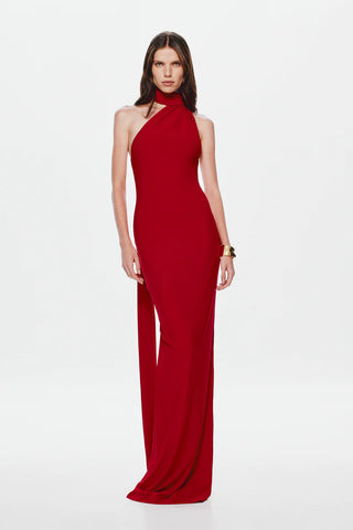 The Nicolette Jersey Dress CHERRY