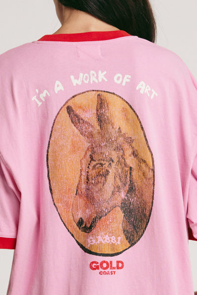 The Very Oversized Hot Mess Express Tee PINK