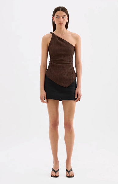 Noemi Top CHOCOLATE