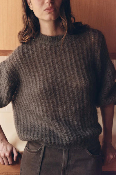 Tulsa Mohair Knit BARK