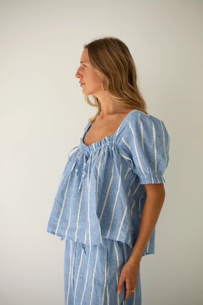 Ava Blouse SAILOR STRIPE