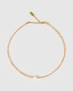 Mila Gemstone Necklace ROSE