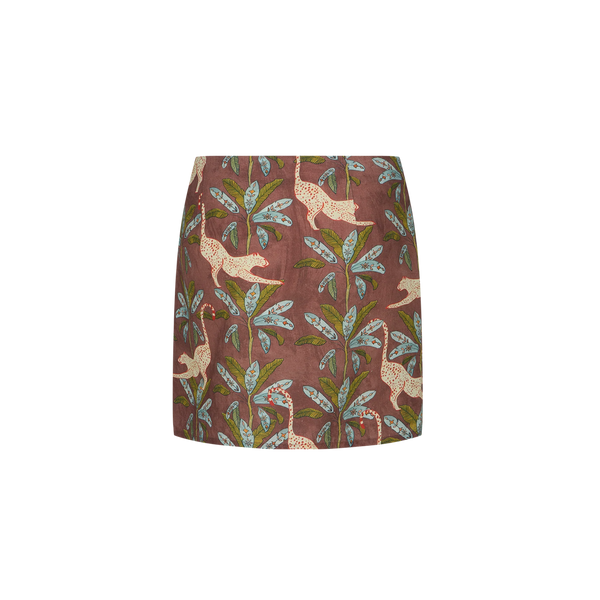 Eye Of The Jungle Wrap Skirt HAZEL
