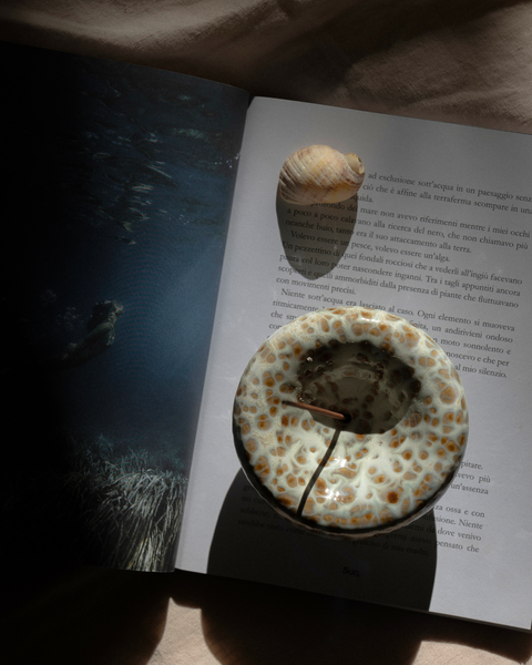The Vessel Incense Holder SEAFOAM
